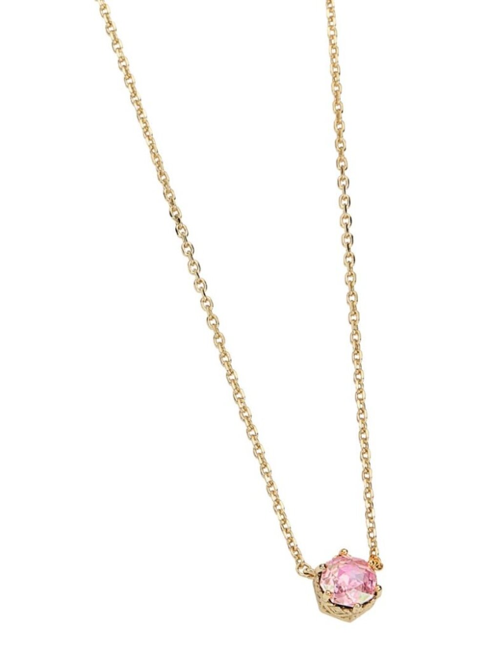 Park Lane "Sweet Pea" Pink & Gold Necklace - NIB